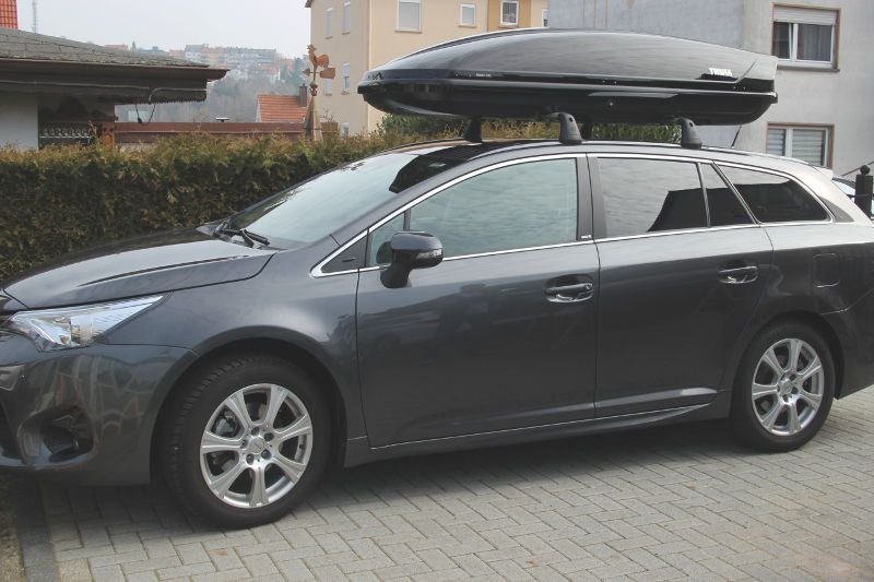 Dachbox 630 Liter auf Toyota Avensis, zum Beispiel in Mannheim